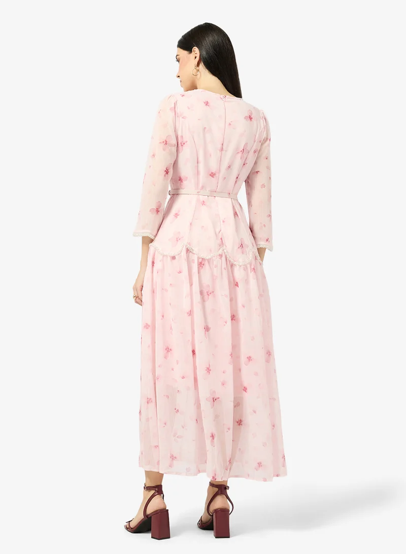 ايلا Floral Print Dress